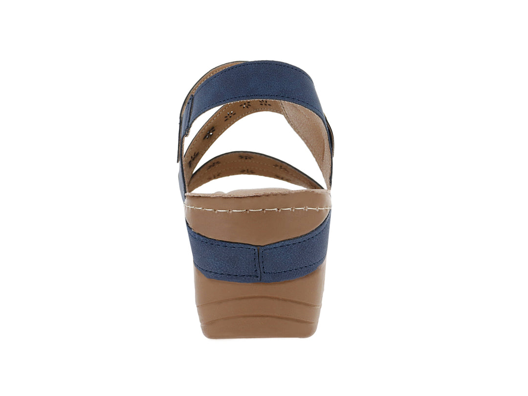 Sandalias Monissima Confort Azul Marino para Mujer
