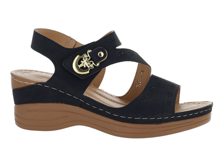 Sandalias Confort Monissima Negro para Mujer