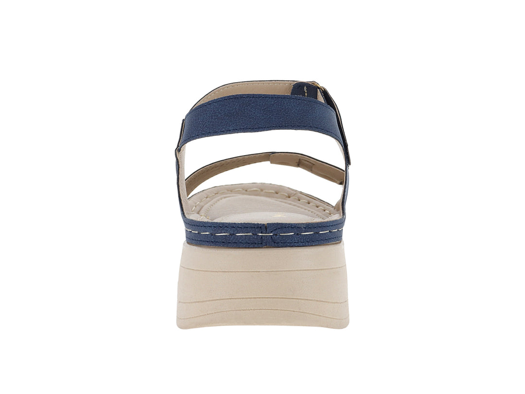 Sandalias Confort Monissima Azul Marino para Mujer