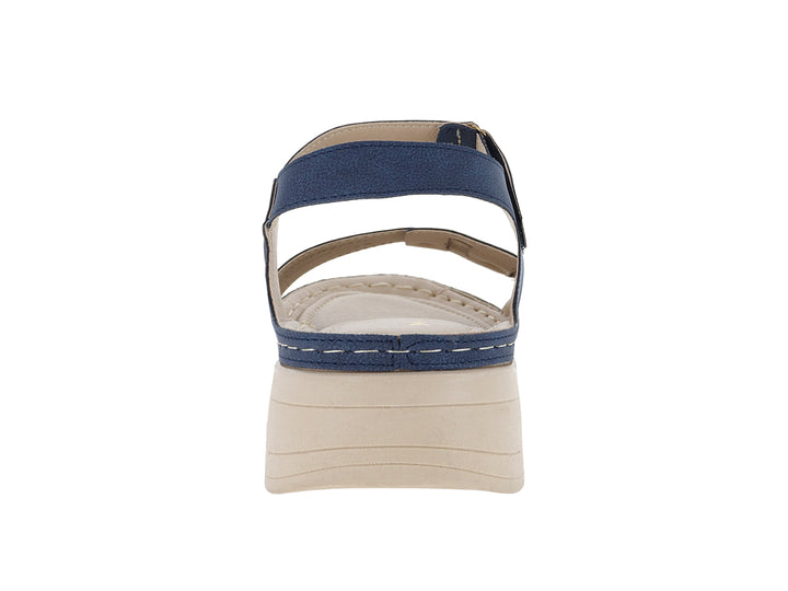 Sandalias Confort Monissima Azul Marino para Mujer