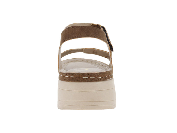 Sandalias Confort Monissima Color Arenilla para Mujer