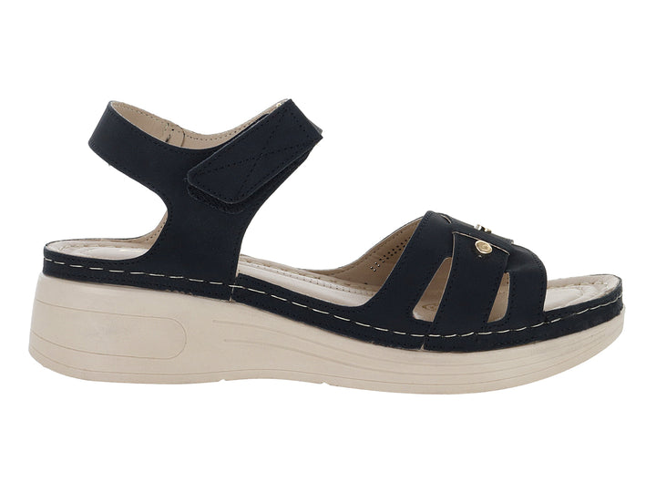 Sandalias Confort Monissima Negro para Mujer
