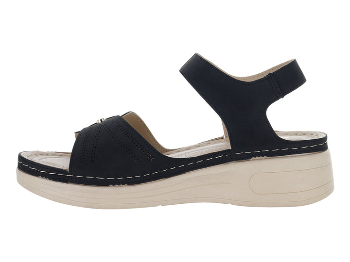 Sandalias Confort Monissima Negro para Mujer