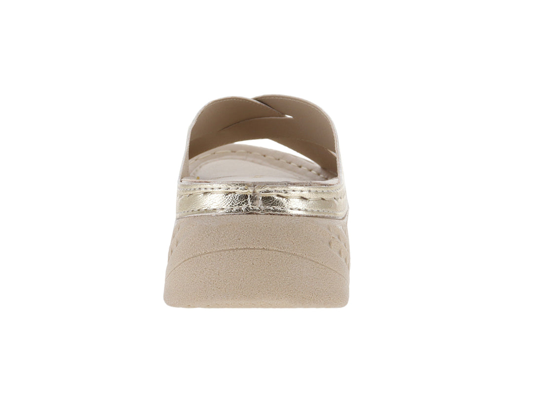Sandalias Monissima Color Oro Inglés para Mujer