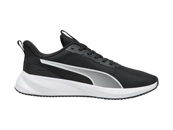 Tenis PUMA Flyer Lite 3 Negro y Plata para Hombre