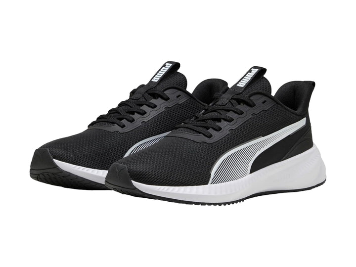 Tenis PUMA Flyer Lite 3 Negro y Plata para Hombre