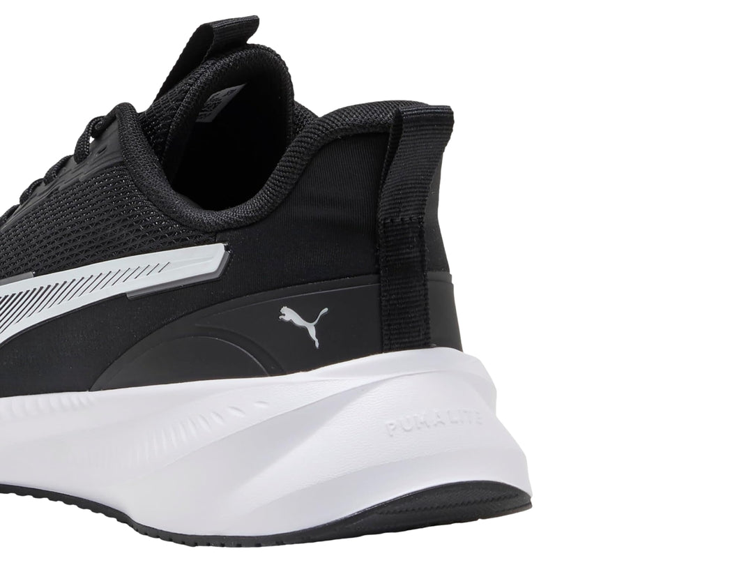 Tenis PUMA Flyer Lite 3 Negro y Plata para Hombre