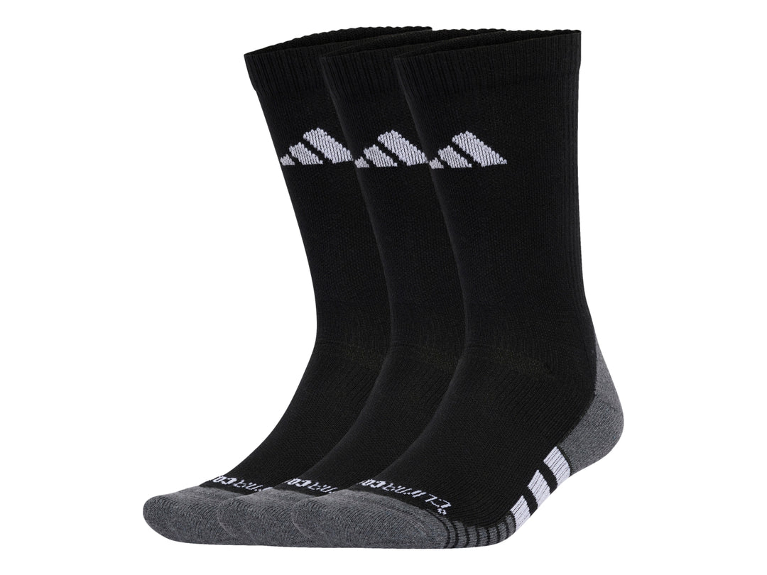 Calcetines Adidas Crew Blanco y Negro Pack 3 Unisex