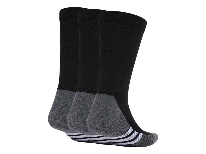 Calcetines Adidas Crew Blanco y Negro Pack 3 Unisex