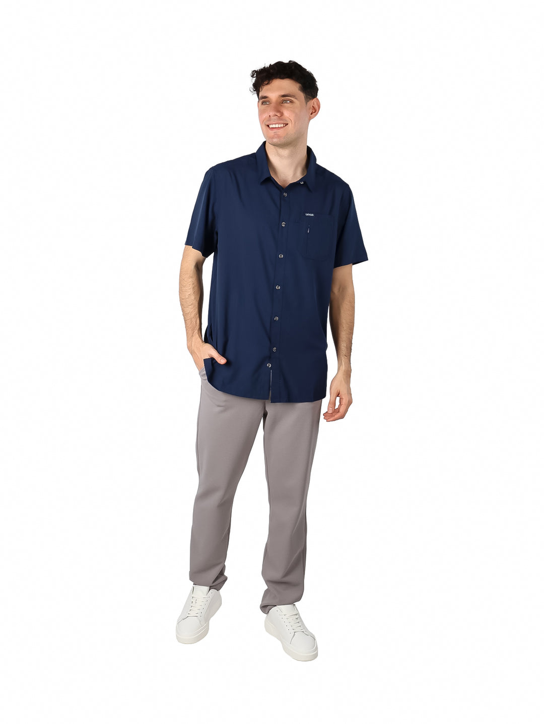 Camisa Outdoor UNGA Blue Nocturnal para Hombre