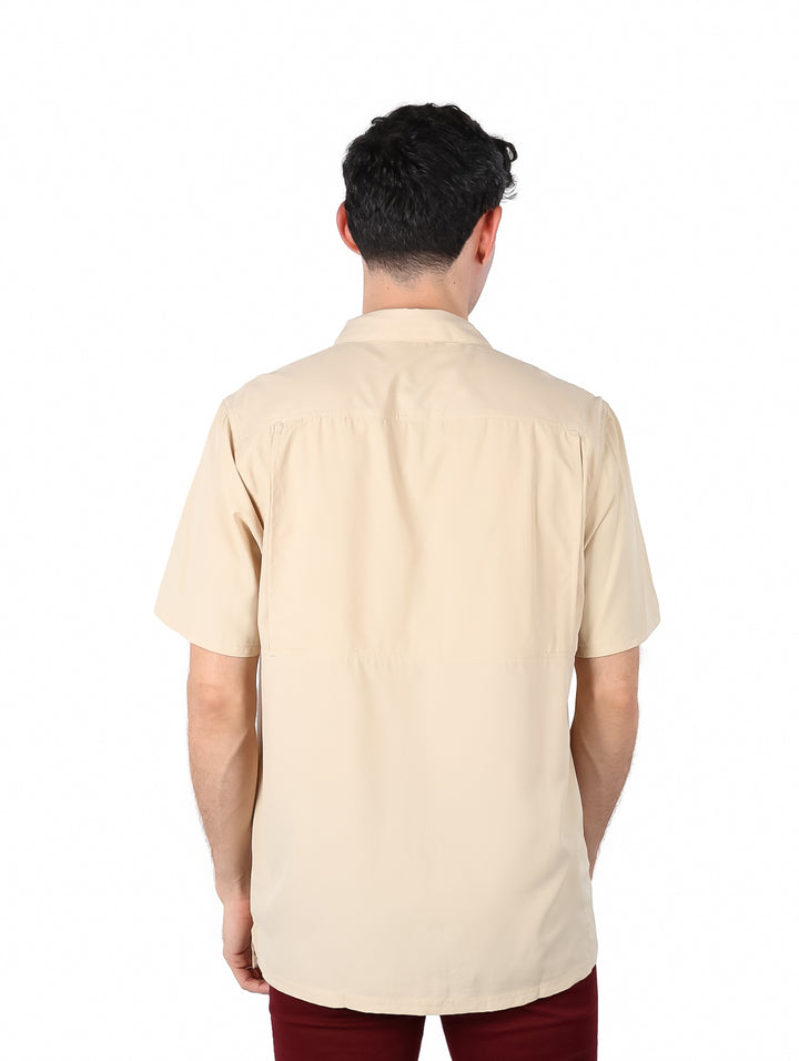 Camisa UNGA Outdoor Fiji Color Fósil para Hombre
