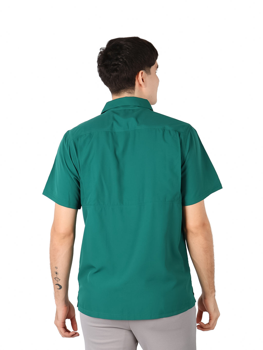 Camisa Outdoor UNGA Verde para Hombre