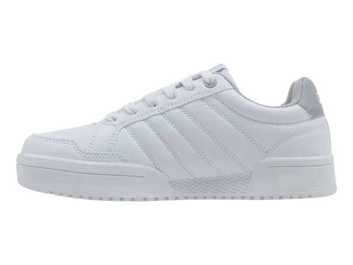 Tenis K-Swiss Sanker V Blanco y Gris para Mujer