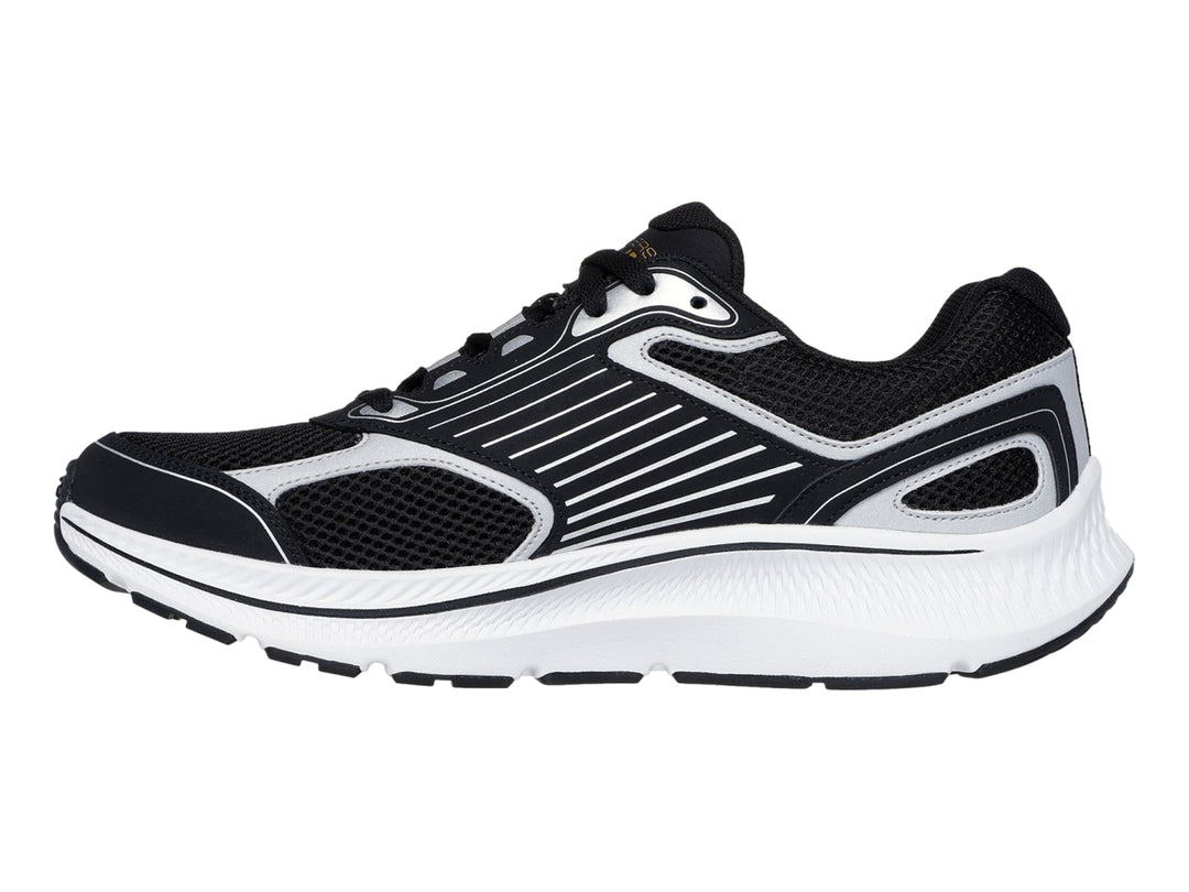 Tenis Skechers Run Consistent 2.0 Negro con Plata para Hombre