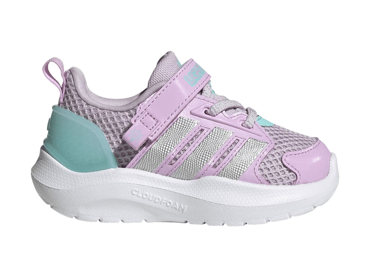 Tenis Adidas Lightorama Lavanda y Plata para Niña