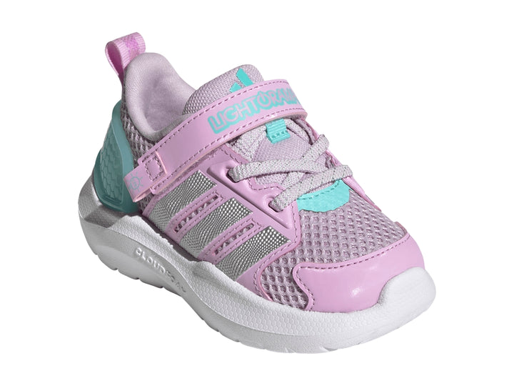 Tenis Adidas Lightorama Lavanda y Plata para Niña