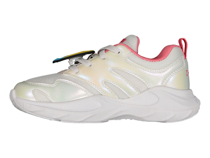 Tenis Charly Light Sport Blanco y Rosa para Niña