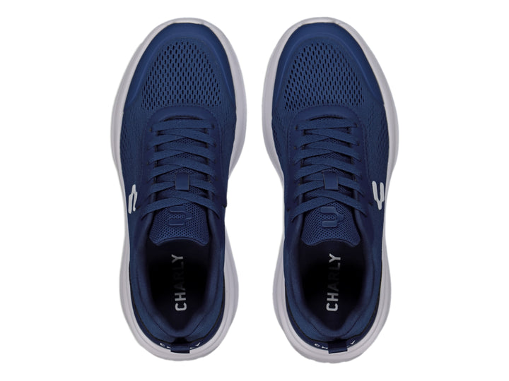 Tenis Charly Road Casual Marino y Blanco para Hombre