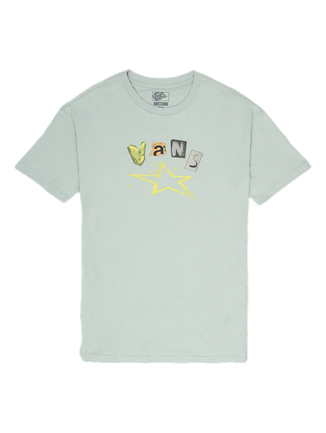 Playera Vans Perforate Gris Oliva para Mujer