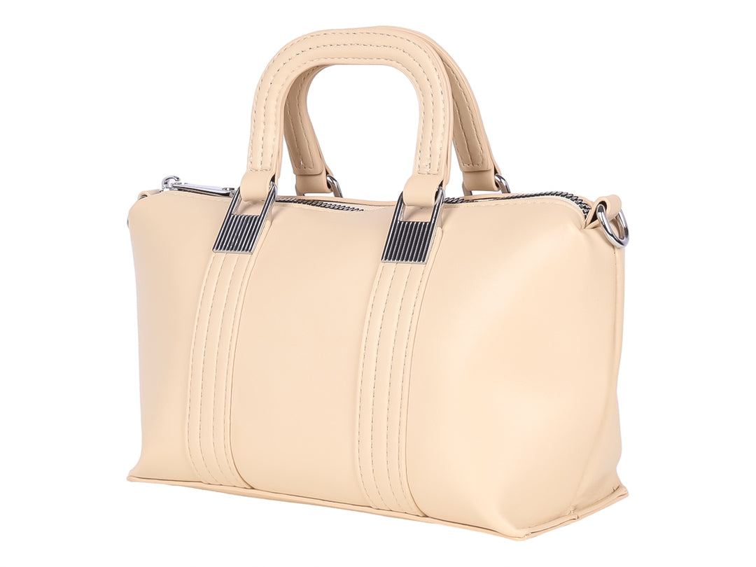 Bolsa de Hombro Unibella Beige para Mujer
