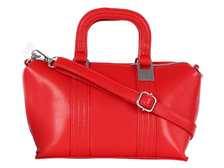 Bolsa de Hombro Unibella Roja para Mujer