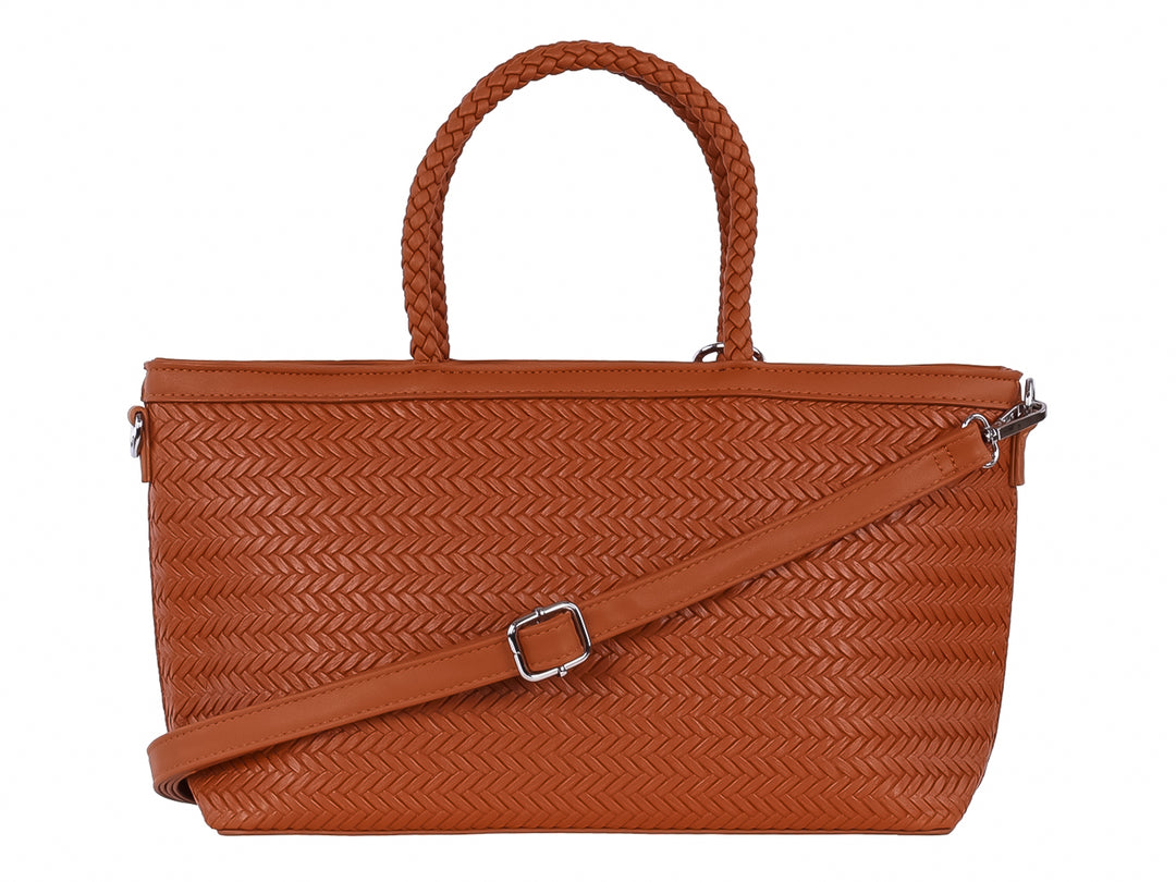 Bolsa de Hombro Unibella Color Café para Mujer