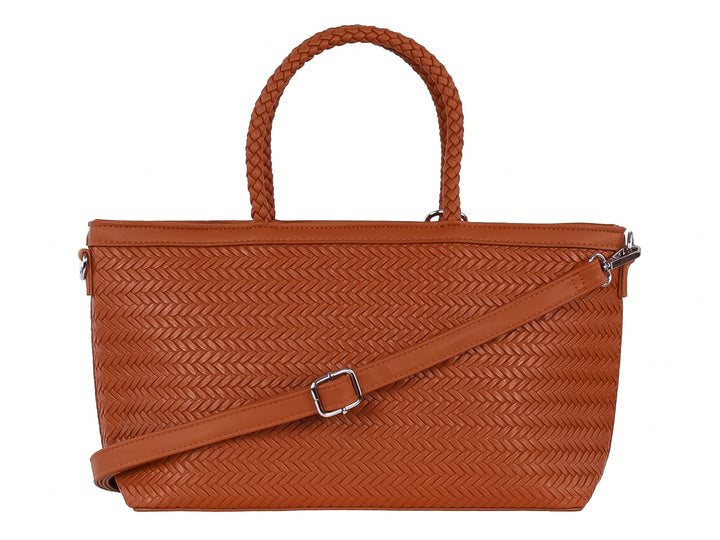 Bolsa de Hombro Unibella Color Café para Mujer