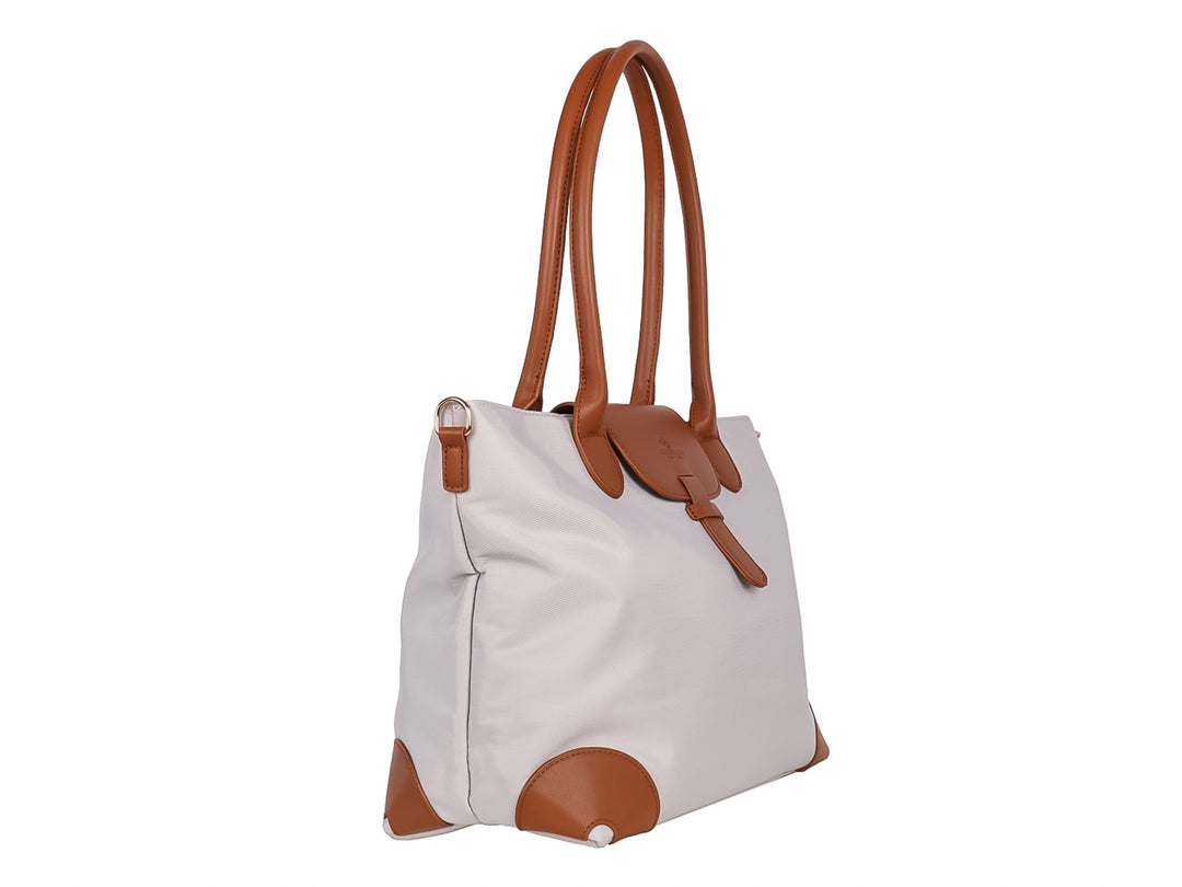 Bolsa de Hombro Unibella Gris para Mujer
