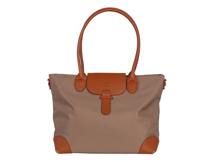 Bolsa de Hombro Unibella Color Café para Mujer