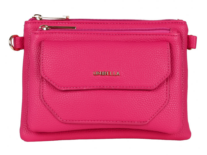 Bolsa de Hombro Unibella Color Rose para Mujer