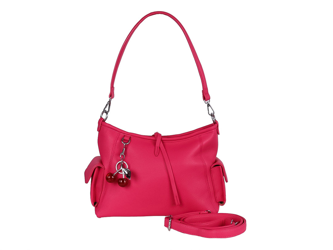 Bolsa de Hombro Unibella Color Rose para Mujer