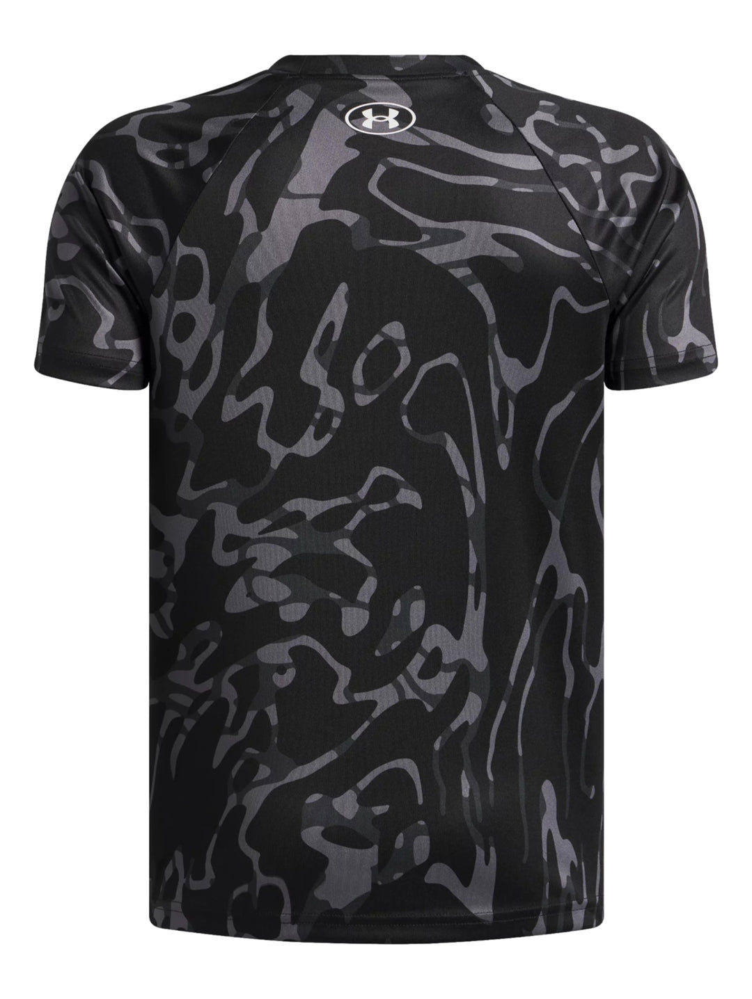 Playera Under Armour Tech BL Printed Negro para Niño