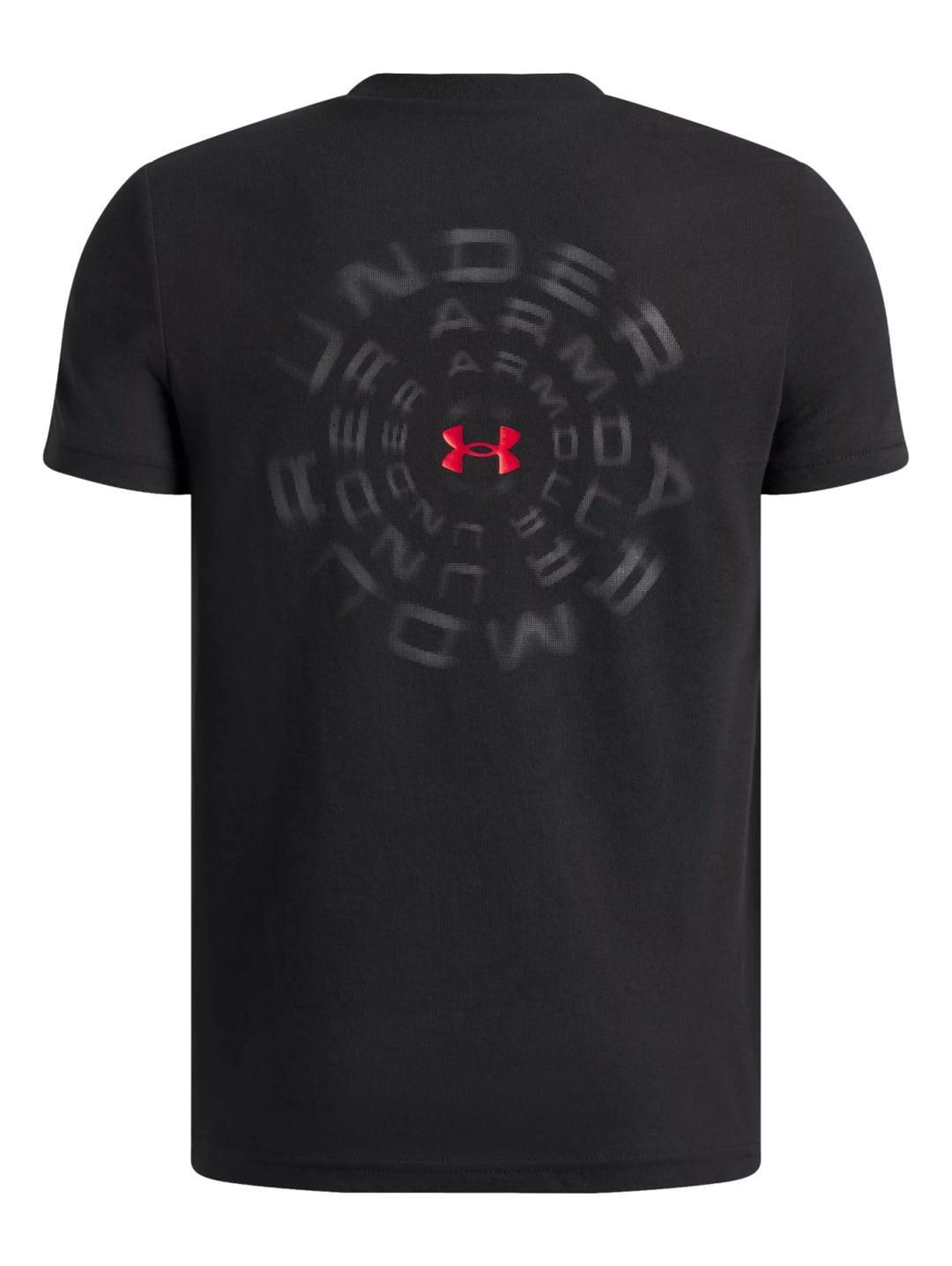 Playera Under Armour B WM Blur Negro para Nino