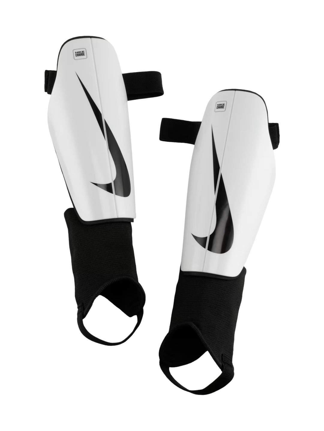 Espinilleras Nike Charge Guard Blanco y Negro para Hombre