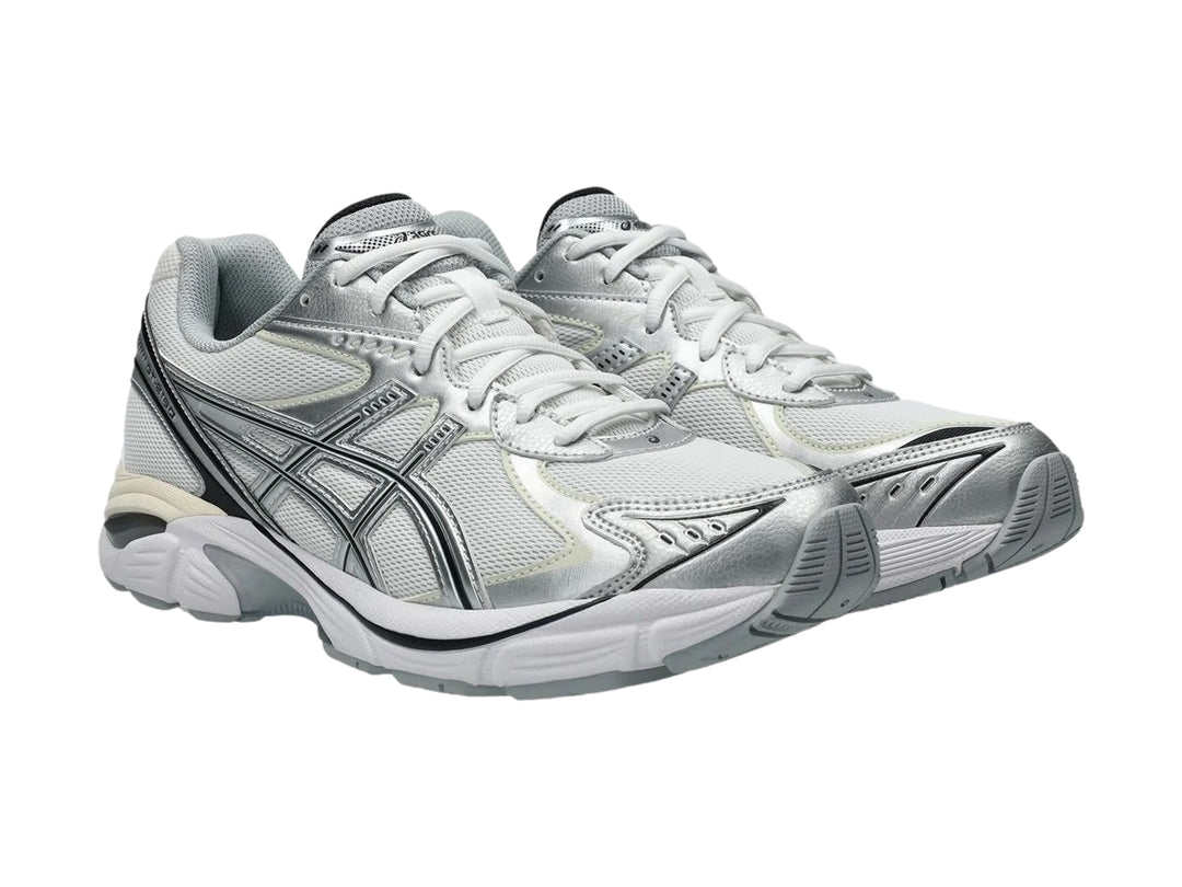 Tenis ASICS GT-2160 Blanco y Plata para Mujer