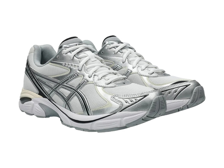Tenis ASICS GT-2160 Blanco y Plata para Mujer