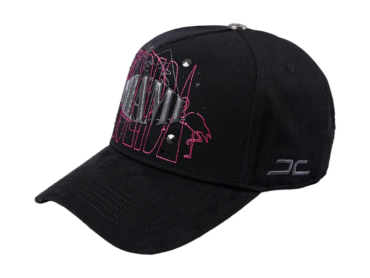 Gorra JC Hats Miami Negro para Hombre