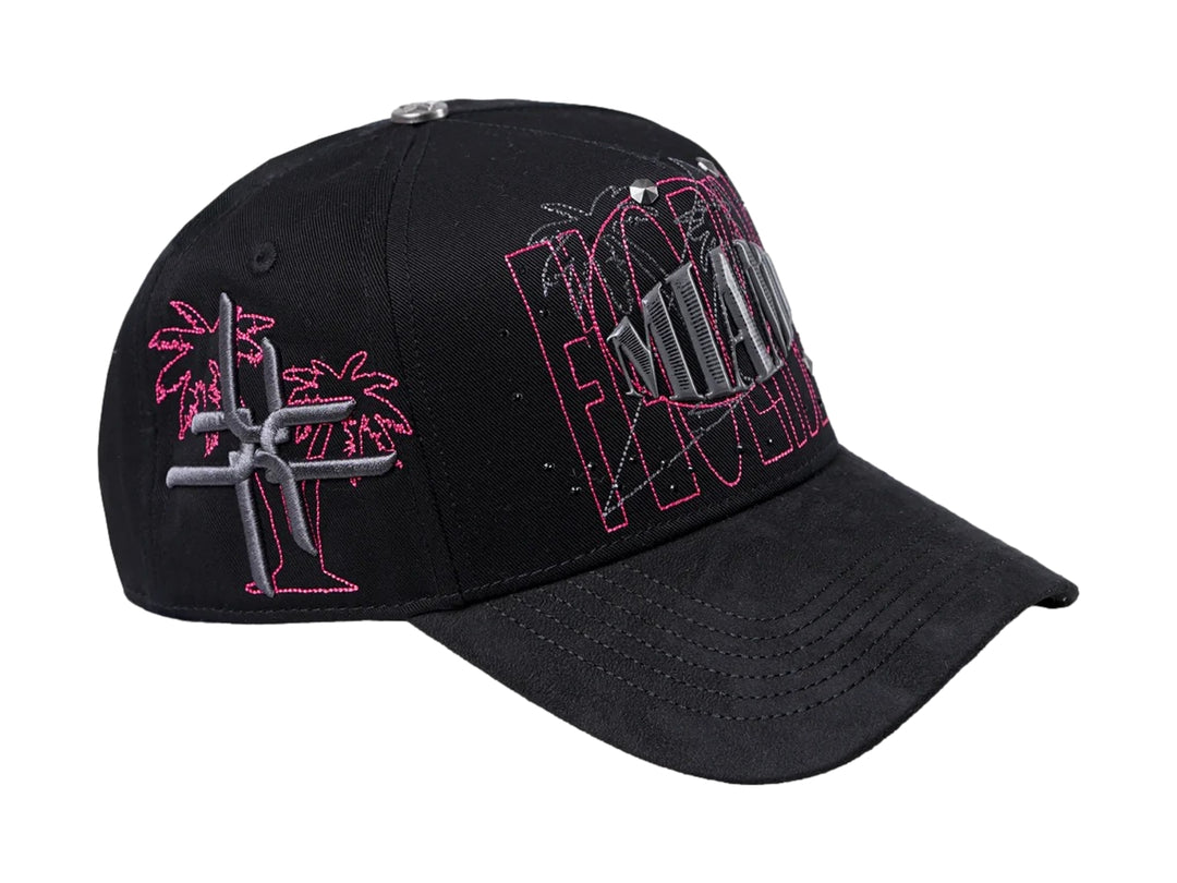 Gorra JC Hats Miami Negro para Hombre