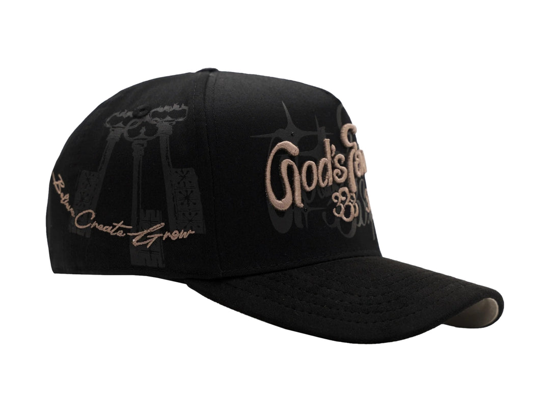 Gorra JC Hats Negro para Hombre