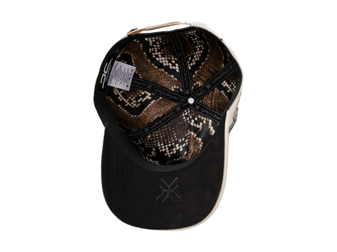 Gorra JC Hats Double XY Beige para Hombre