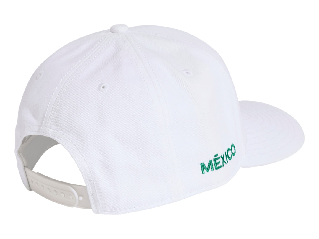 Gorra Adidas Snapback Blanca Selección Mexicana para Hombre