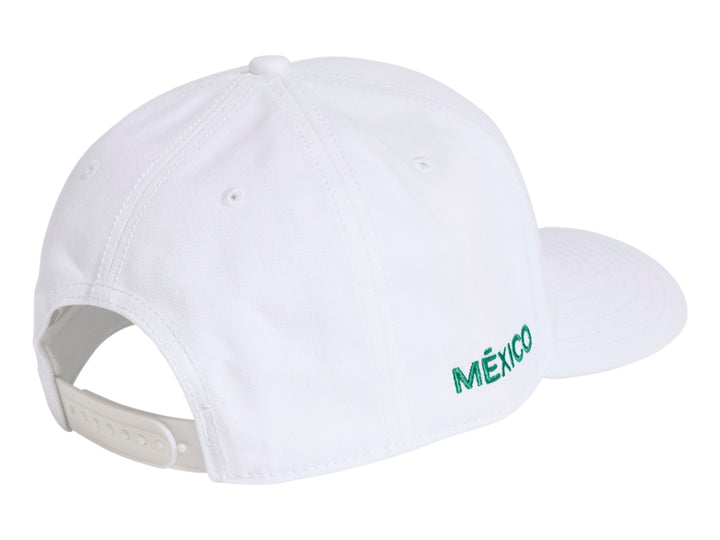 Gorra Adidas Snapback Blanca Selección Mexicana para Hombre