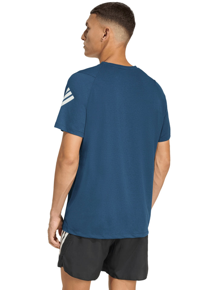 Playera Adidas ADI365 Running Azul para Hombre