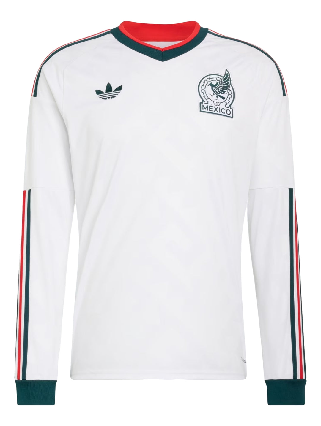 Jersey Adidas Selección Mexicana Blanco Manga Larga para Hombre