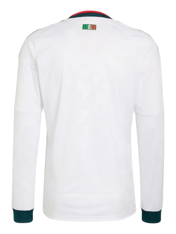 Jersey Adidas Selección Mexicana Blanco Manga Larga para Hombre
