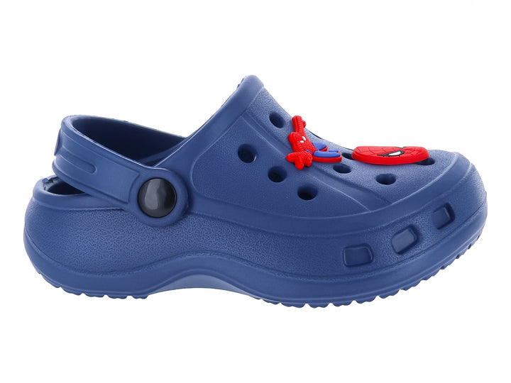 Sandalias Clogs DTX Spiderman Color Marino para Niño