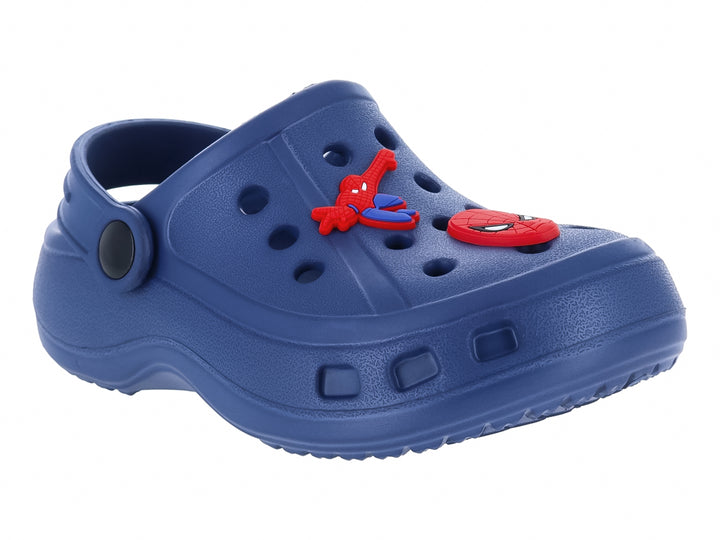 Sandalias Clogs DTX Spiderman Color Marino para Niño