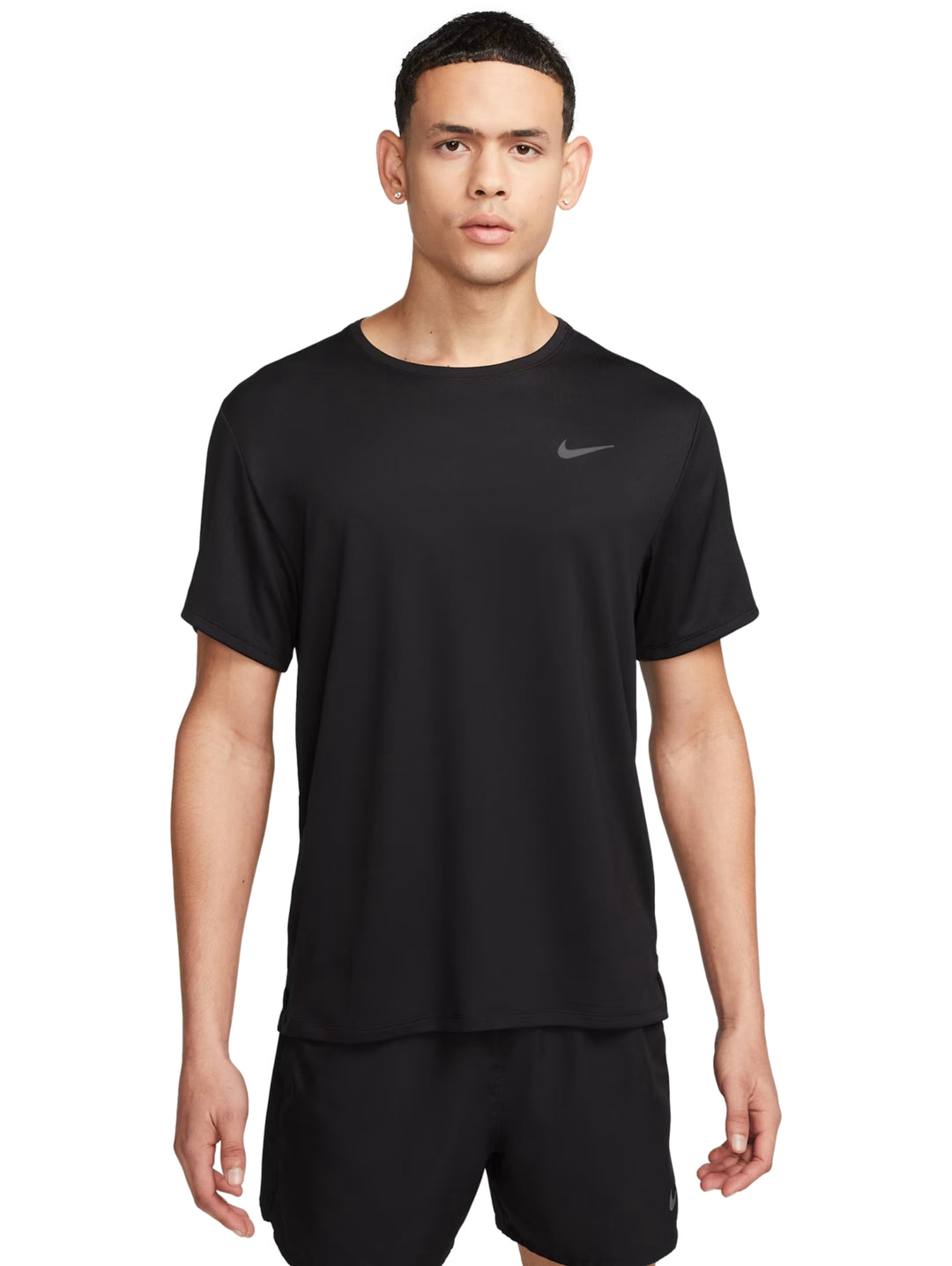 Playera Nike NK DF UV Miler Negro para Hombre