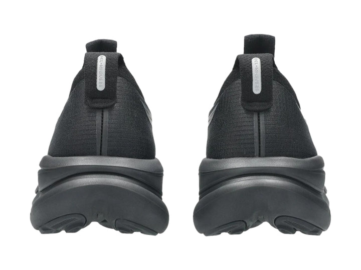 Tenis deportivos ASICS Gel-Nimbus 28 para mujer en color negro total.