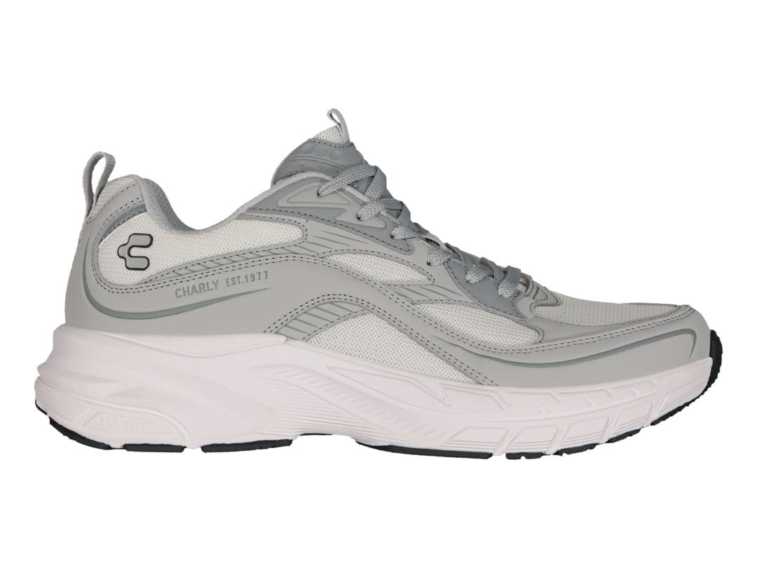 Tenis Charly Fashion Sport Gris para Hombre